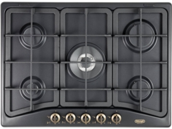 Placa de Gas DELONGHI ANF 57 PRO (Gas Butano-propano - 68 cm - Negro)