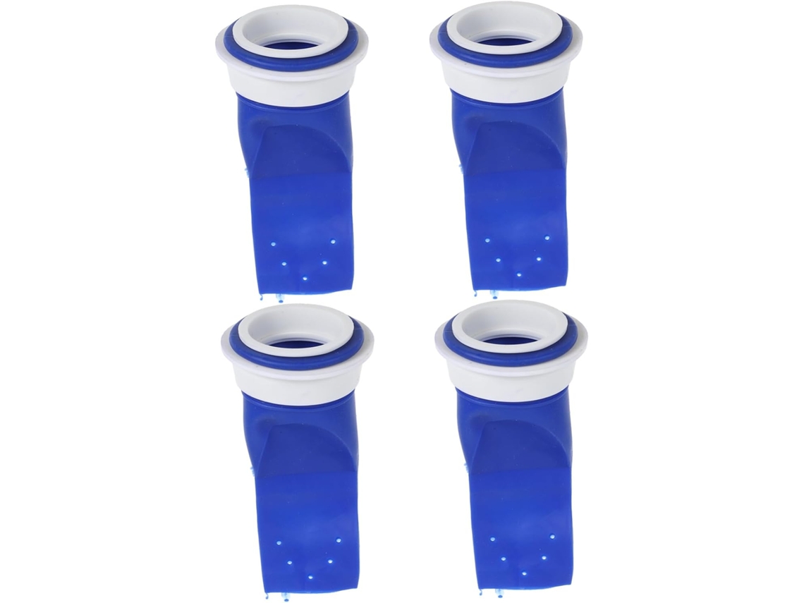 Kit De 4 Tampões De Silicone Reutilizáveis Para Ralos, Ideais Para Eliminar Odores E Vazamentos Em Banheiros E Cozinhas