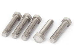 16 Tornillos De Cabeza Hexagonal De 3/8" X 1-3/4" Con Color Plata, 50 Mm De Longitud, 5 Piezas