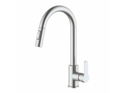 Grifo Monomando Verhal Miño (3/4 - Acero Inoxidable - Plateado)