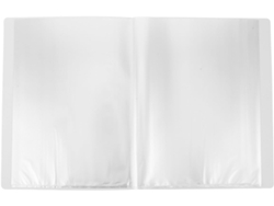 Carpeta De Plástico Rosa Para Partituras De Piano, 50 Páginas, Bolsillos Protectores, Portátil.