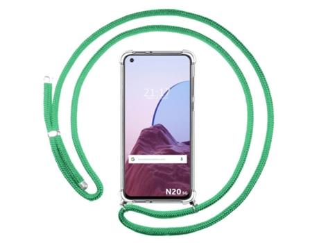 Carcasa OnePlus Nord N20 5G TUMUNDOSMARTPHONE Colgante Verde