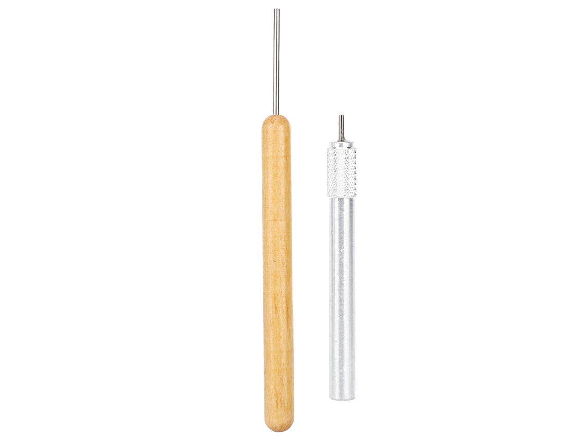 2 Herramientas Ranuradas De Acero Inoxidable Para Enrollar Papel (manual De Manualidades Diy)