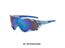 (Estilo 8) Gafas de ciclismo unisex con protección UV400, antirreflejos y protección solar.