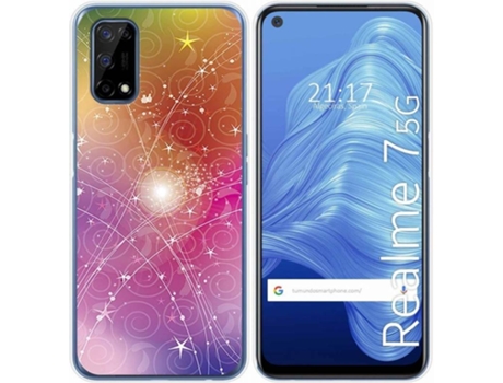 Carcasa Realme 7 5G TUMUNDOSMARTPHONE Abstracto Multicolor