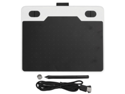 Tableta Gráfica Digital Con 8192 Niveles De Presión, 233 Pps, 5080 Lpi Y Teclas Personalizables.