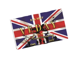 Bandera Grande Resistente A La Decoloración Para La Celebración Del 80 Aniversario De Bodas, 1,5 X 0,9 M