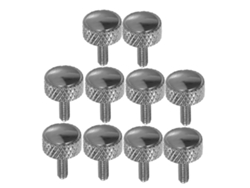 10 Perillas De Tornillo De Calibrador Metálicas M1.6 Para Calibradores Vernier, Bloqueo Seguro Y Ajuste Rápido Para Uso