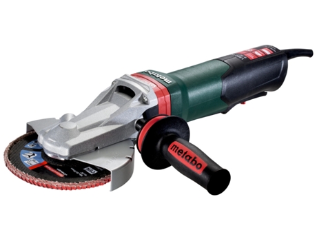 METABO WEPBF 15-150 Quick Amoladora angular de cabeza plana/Cartón