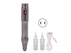 Pluma de microagujas ajustable de 5 velocidades para tratamientos faciales