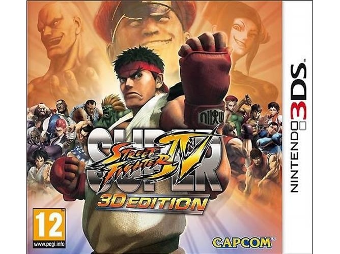Juego Nintendo 3DS Super Street Fighter IV 3D
