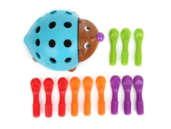 Juguete Erizo De Inserción Juego Educativo Para Niños Coordinación Ojo-mano Juego Cognitivo