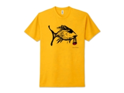 Aaron Raitiere Smoking Fish T-shirt Rockinstone Unisex Adults Best Sellers Size:xl