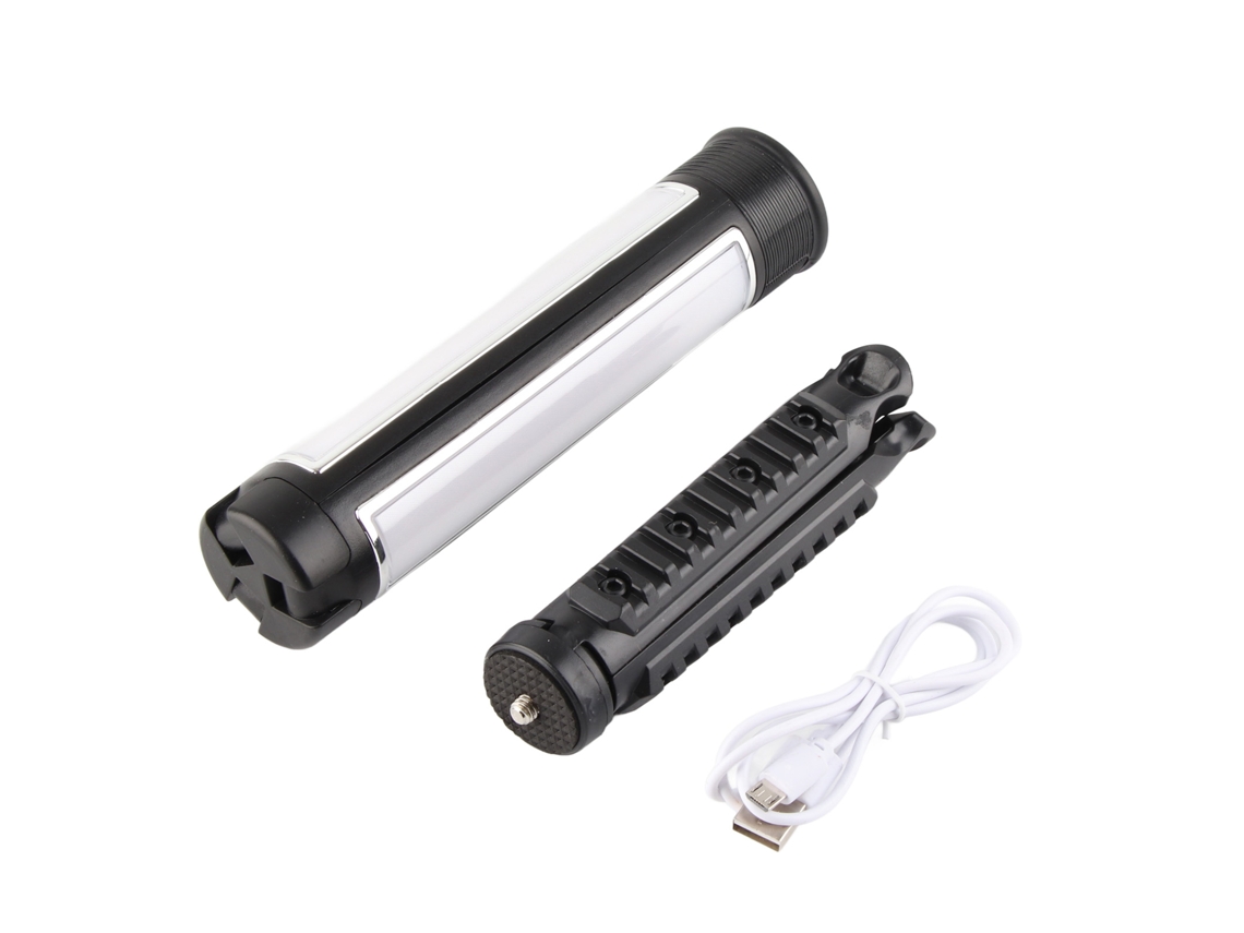 2026-lámpara De Trabajo Led Plegable De Tres Lados Con Trípode Y Carga Usb, Lámpara De Camping Para Filmación Al Aire Libre