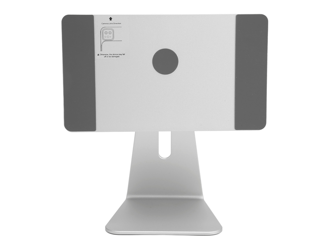 Soporte De Tableta Ios De Aluminio Magnético Plateado Con Silicona Antideslizante Para Dispositivos 10.9in 11in 12.9in