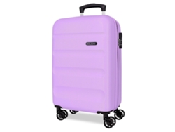 Maleta de Cabina ROLL ROAD Flex Extensible Azul Lavanda (38x55x20+5cm - 35L)