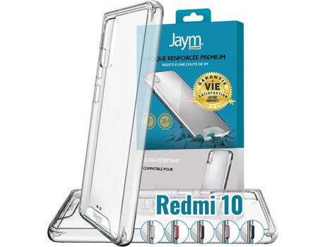 Funda para Xiaomi Redmi 10 JAYM Ultra Reforzada Transparente