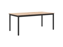 Mesa de comedor natural 180 x 90 x 75 cm MAISON EXCLUSIVE