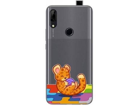 Carcasa Huawei P Smart Z TUMUNDOSMARTPHONE Leopardo Multicolor