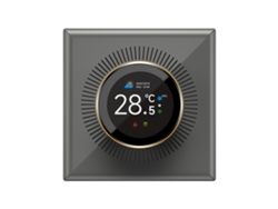 Termostato Inteligente Tuya Para El Hogar, Controlador De Temperatura Con Pantalla De 1,32 Pulgadas Y 7 Luces Ambientales Para Calefacción Por Agua,