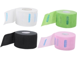 Bandes Élastiques Cou Papier De Protection 4 Rouleaux Extensibles Absorbants Anti-transpiration
