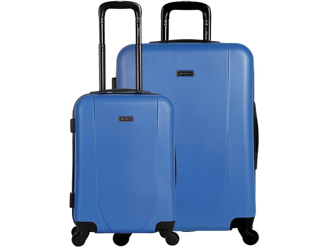 Conjunto de Maletas de Viaje ITACA ABS Azul (135 L)