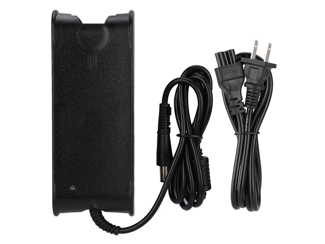 Adaptador de CA de 65 W, 19,5 V y 3,34 A para portátil Dell Inspiron 1401 D400 de 300 m con luz dorada