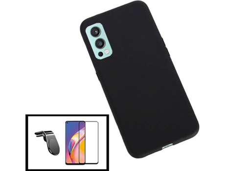 Kit Funda, Protector de Pantalla y Soporte Magnético OnePlus Nord 2 5G PHONECARE 6038