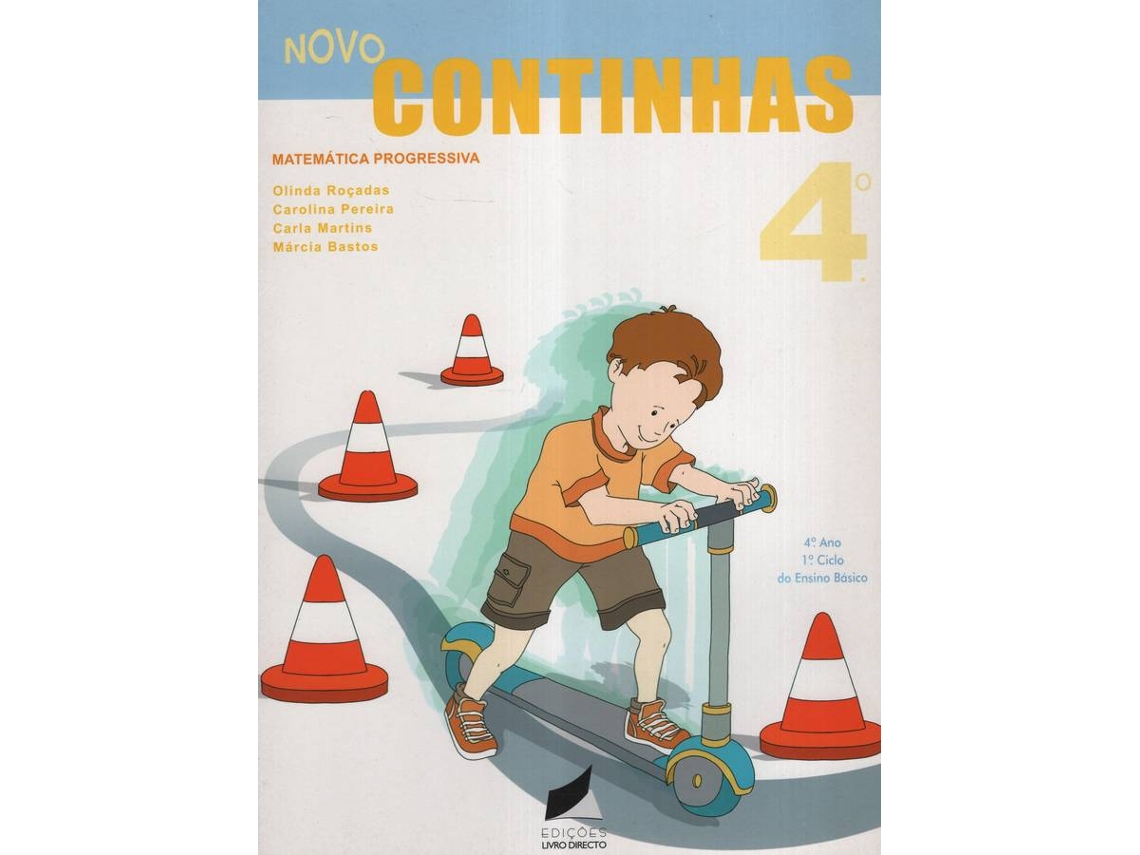Libro Novo Continhas 4º-Matemática Prog. de Olinda Roçadas (Portugués)