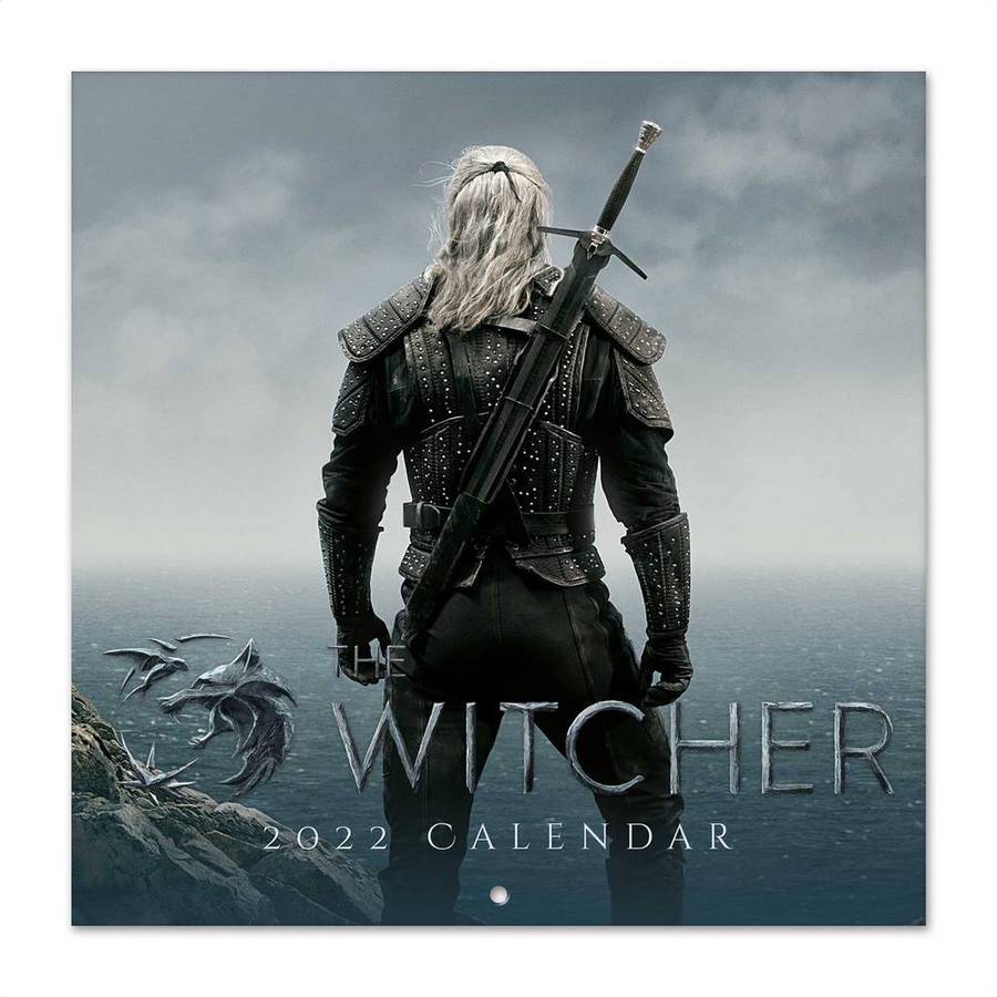 Calendario The Witcher 2022 incluye de regalo pared │ anual mensu erik editores 30x30