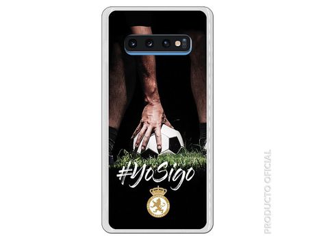 Funda Oficial Cultural y Deportiva Leonesa Escudo dorado yo sigo para Samsung Galaxy S10 Plus