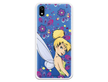 Funda Oficial Disney Campanilla Flores Transparente para Xiaomi Redmi 7A - Peter Pan