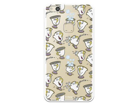 Funda Oficial Disney Chip Potts Siluetas Transparente para Huawei P10 Lite