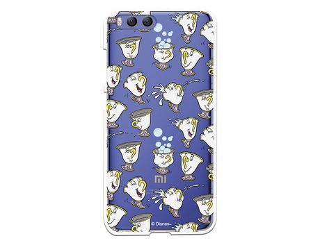 Funda Oficial Disney Chip Potts Siluetas Transparente para Xiaomi Mi 6