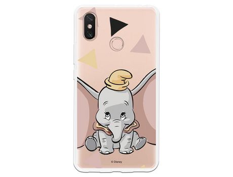 Funda Oficial Disney Dumbo silueta transparente para Xiaomi Mi Max 3