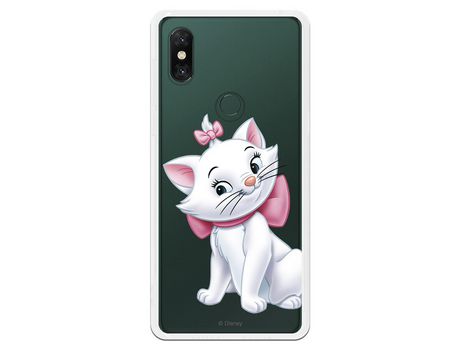 Funda Oficial Disney Marie Silueta transparente para Xiaomi Mi Mix 3 - Los Aristogatos