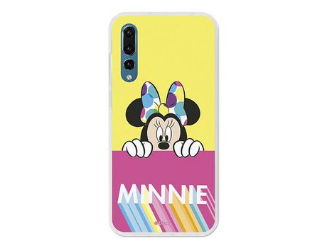 Funda Oficial Disney Minnie, Pink Yellow Huawei P20 Pro