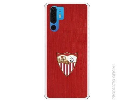 Funda Oficial Sevilha escudo fondo Rojo para Huawei P30 Pro
