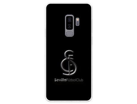 Funda Oficial Sevilha metal fondo Negro para Samsung Galaxy S9 Plus