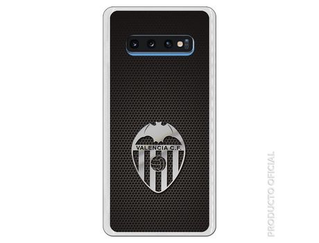 Funda Oficial Valencia Escudo plata para Samsung Galaxy S10 Plus