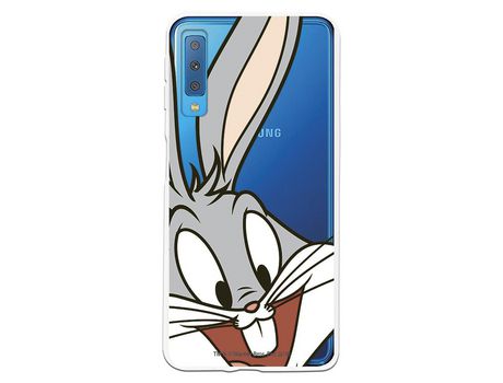 Funda Oficial Warner Bros Bugs Bunny Transparente para Samsung Galaxy A7 2018 - Looney Tunes