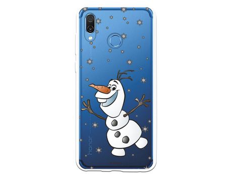 Funda para Huawei Honor Play Oficial de Disney Olaf Transparente - Frozen