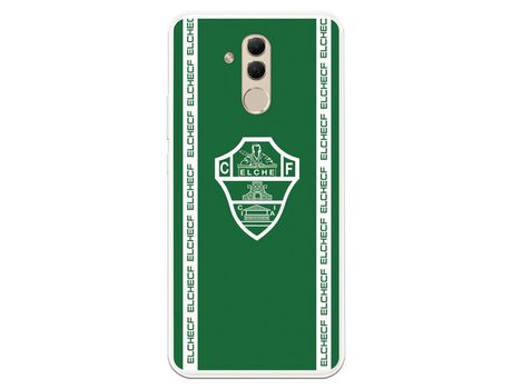Funda para Huawei Mate 20 Lite del Elche CF Escudo Fondo Verde - Licencia Oficial Elche CF