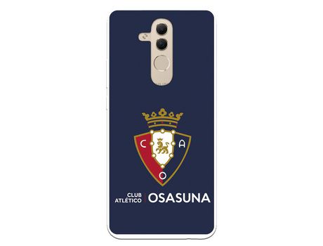 Funda para Huawei Mate 20 Lite del Osasuna Escudo Fondo azul - Licencia Oficial CA Osasuna