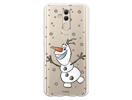Funda para Huawei Mate 20 Lite Oficial de Disney Olaf Transparente - Frozen