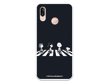 Funda para Huawei P20 Lite Oficial de Peanuts Personajes Beatles - Snoopy