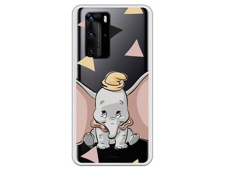 Funda para Huawei P40 Oficial de Disney Dumbo Silueta Transparente - Dumbo