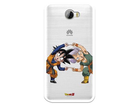 Funda para Huawei Y6 II Compact Oficial de Dragon Ball Goten y Trunks Fusión