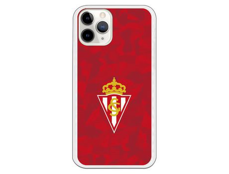 Funda para iPhone 11 Pro del Gijón Trama Roja - Licencia Oficial