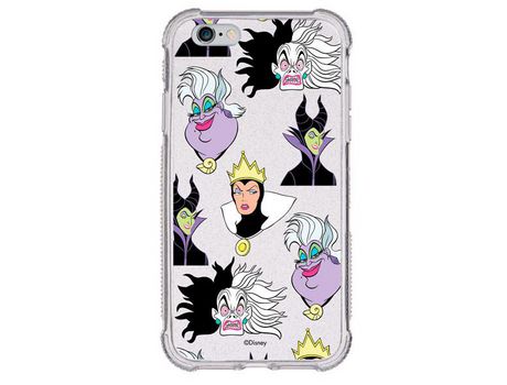 Funda Brillantina para iPhone 6 Plus Oficial de Disney Villanas